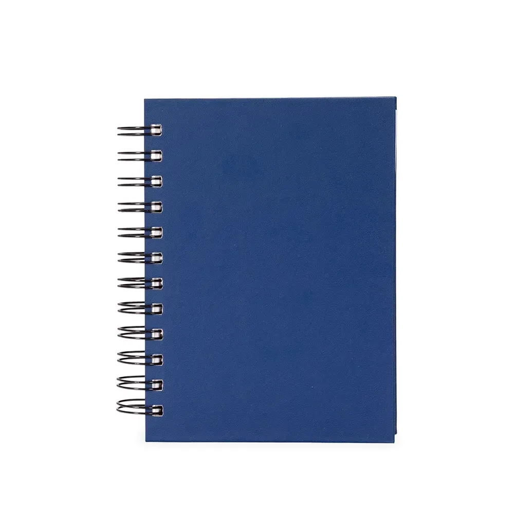 Agenda Cromato com Wire-O Personalizada em 7 Cores azul