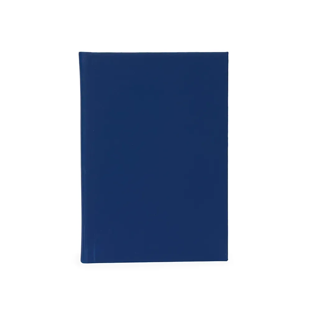 Agenda Emborrachada Personalizada em 5 Cores azul