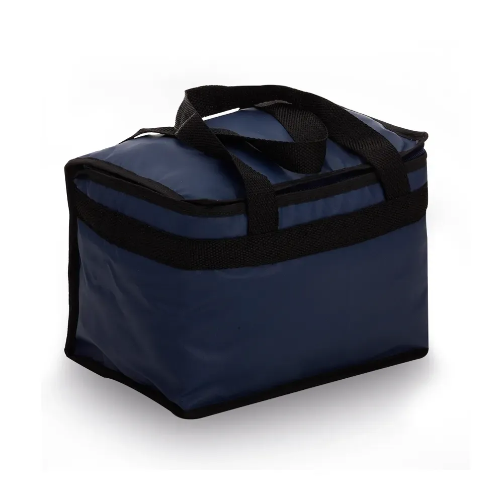 Bolsa térmica personalizada de bagum sintético 13 litros, cor azul