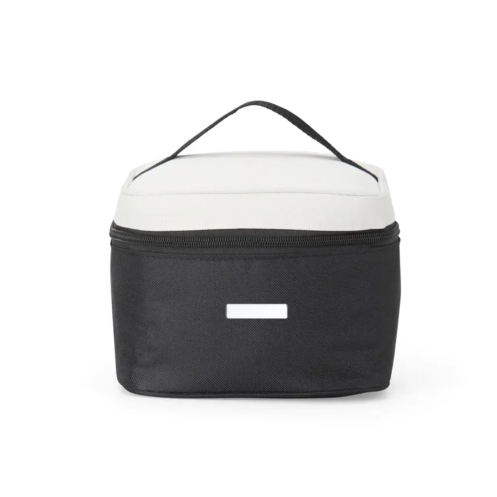 Bolsa térmica personalizada de nylon, 5 litros, cor preta