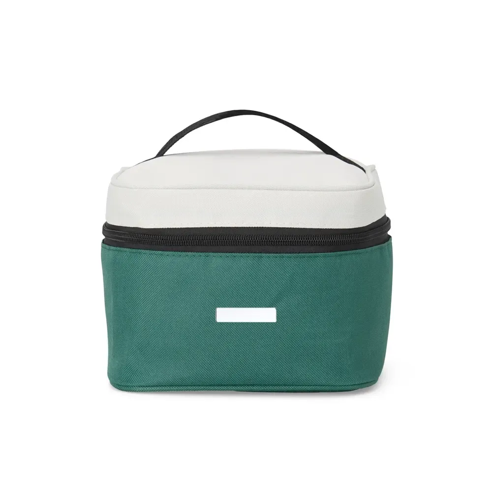 Bolsa térmica personalizada de nylon, 5 litros, cor verde