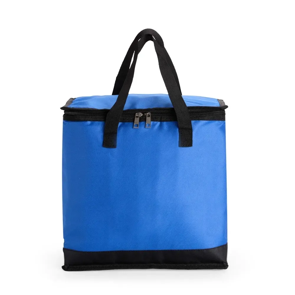 Bolsa Térmica de Oxford 27 Litros Personalizada, cor azul