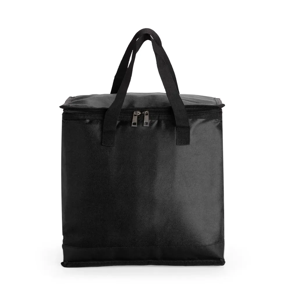 Bolsa Térmica de Oxford 27 Litros Personalizada, cor preto