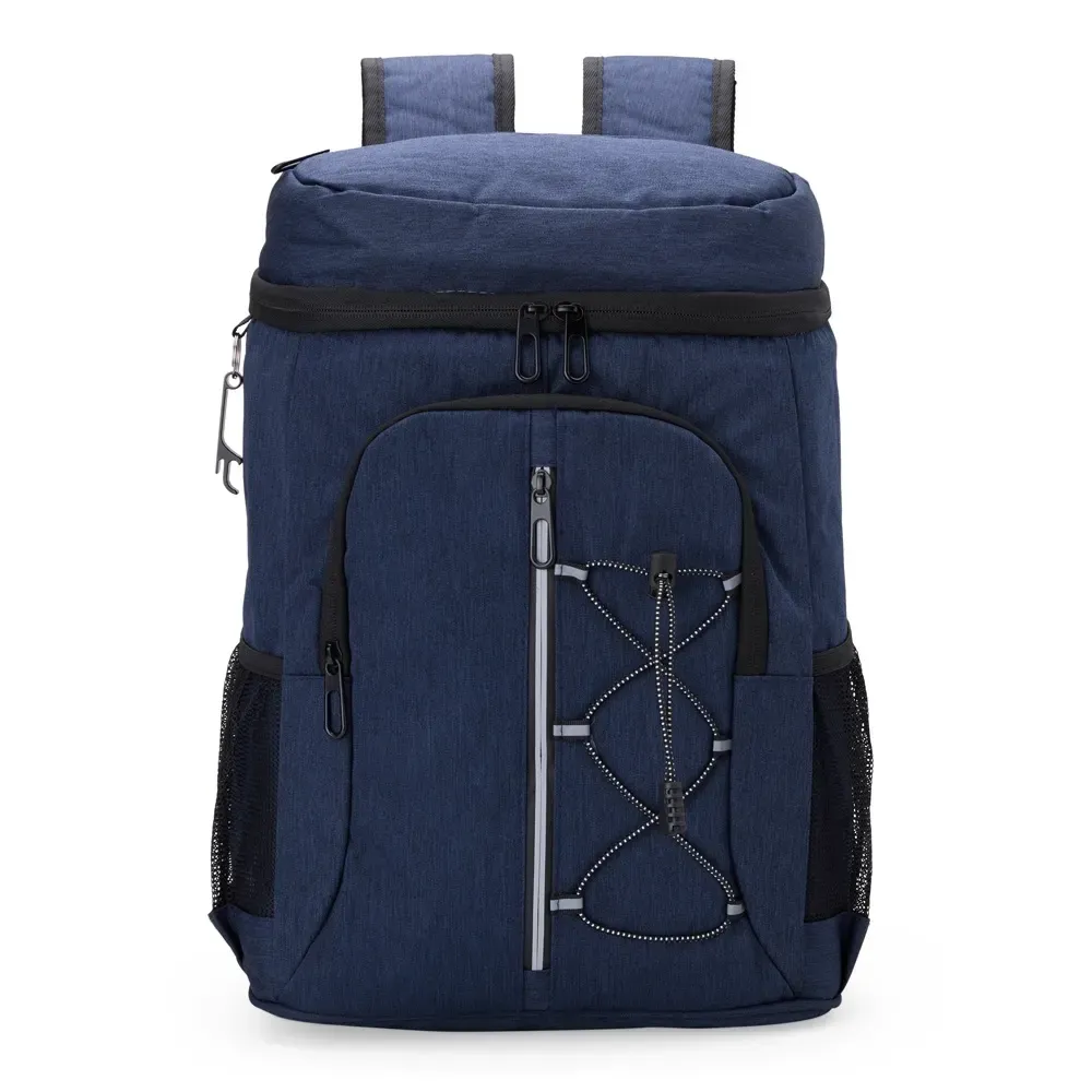 Bolsa térmica personalizada de oxford, 30 litros, cor azul