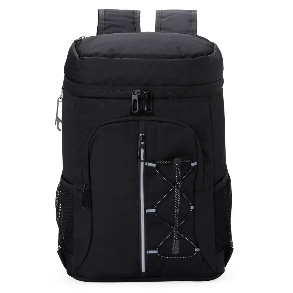 Bolsa térmica personalizada de oxford, 30 litros, cor preta