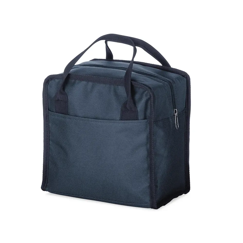 Bolsa térmica personalizada Oxford 7 litros, cor azul