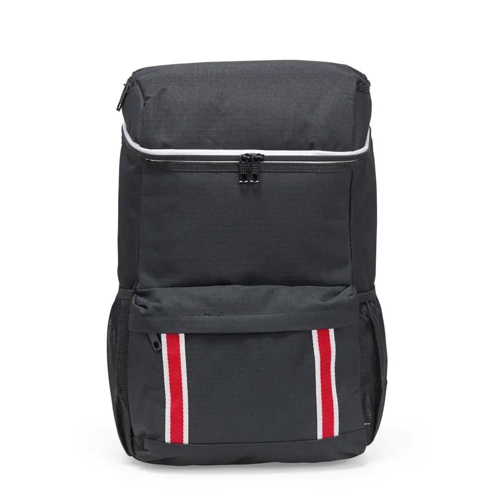 Bolsa Térmica de Poliéster 24L com 2 Compartimentos Personalizada, cor vermelho