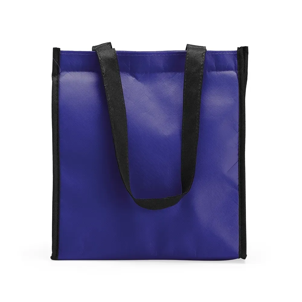 Bolsa térmica personalizada de TNT impermeável, 7 litros, cor azul