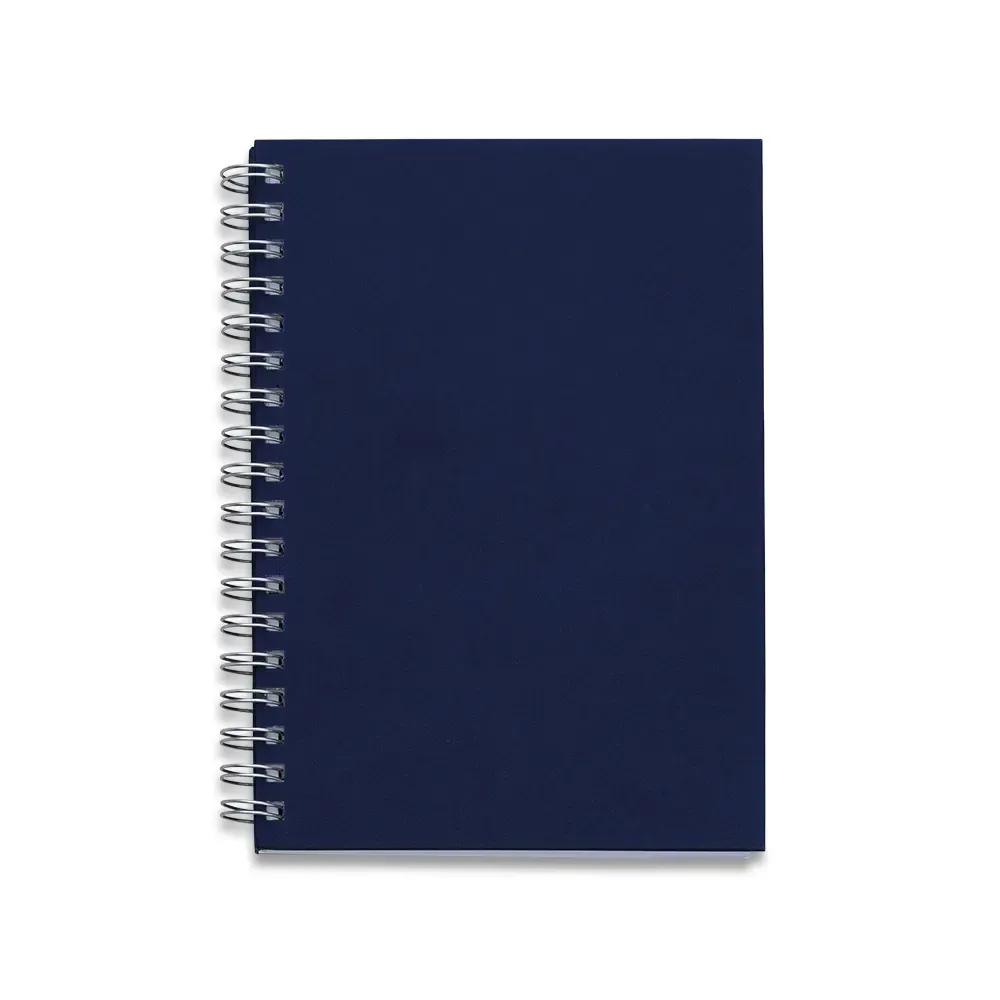 Caderno Capa Kraft 98 Folhas personalizado azul