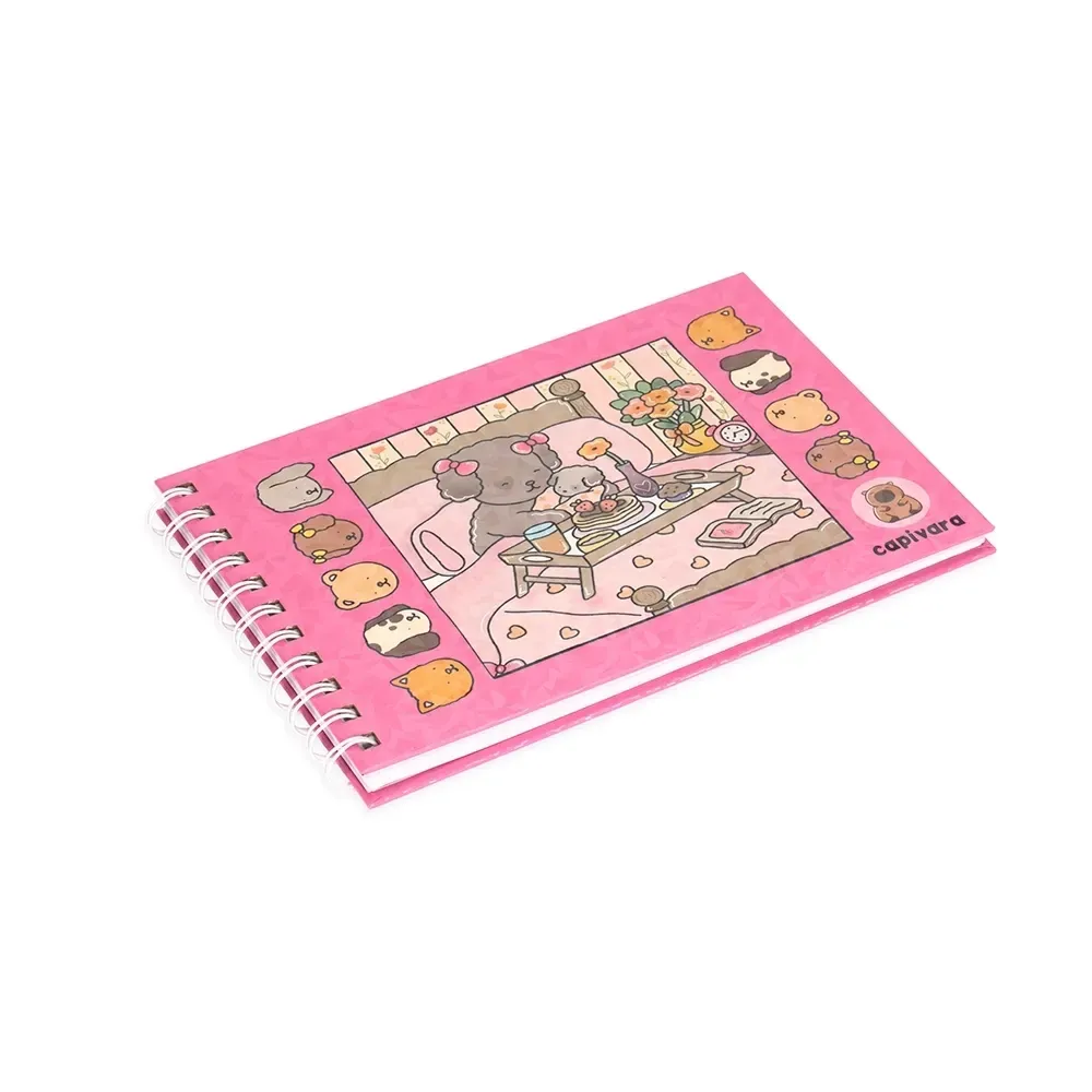 Caderno Para Colorir Desenho Animado personalizado colorido