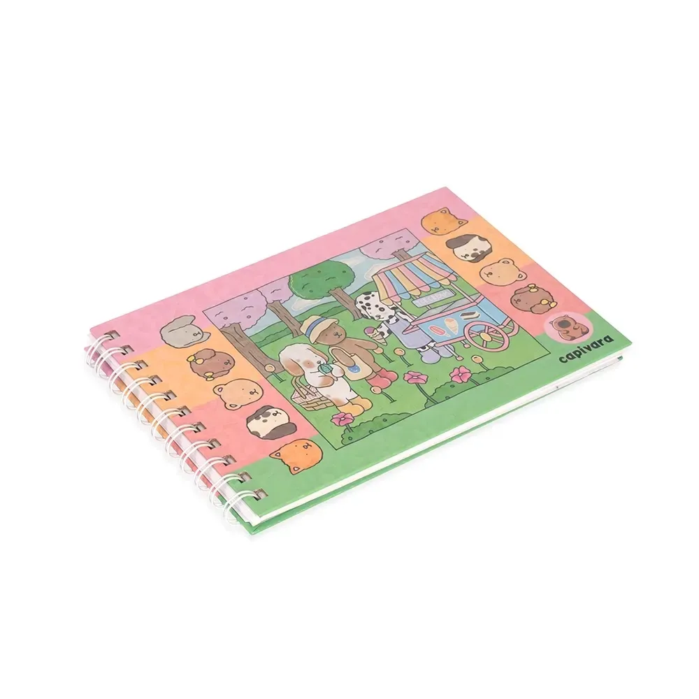 Caderno Para Colorir Desenho Animado personalizado colorido