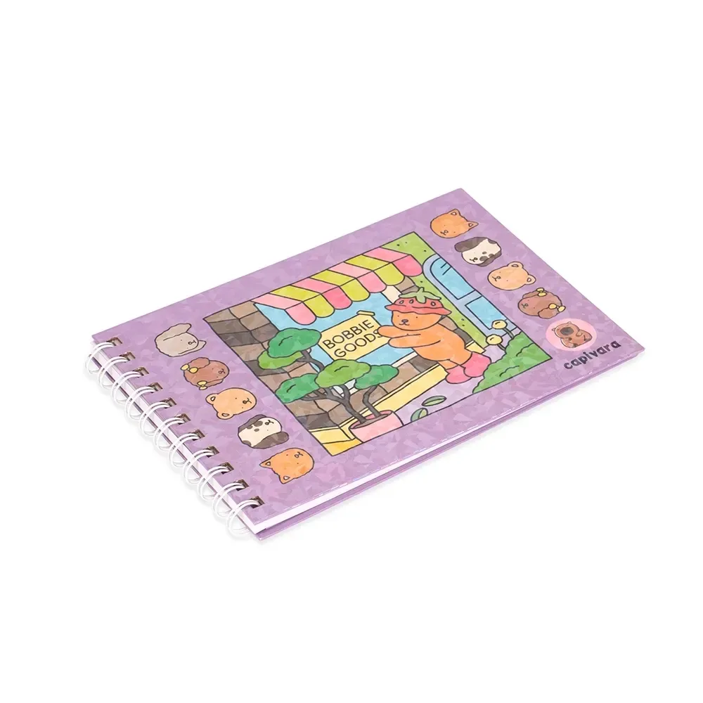 Caderno Para Colorir Desenho Animado personalizado colorido