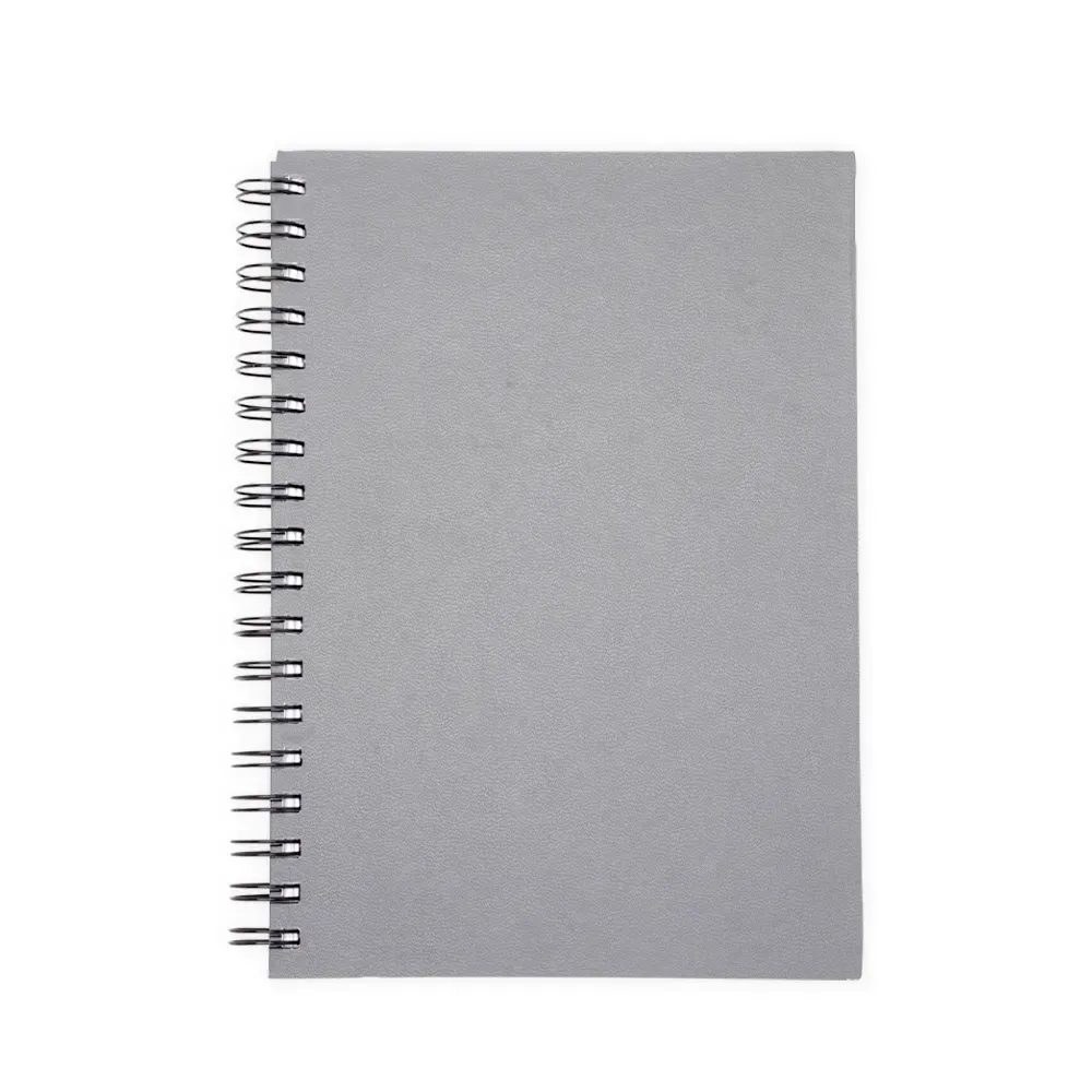 Caderno Cromato 23x16 personalizado cinza