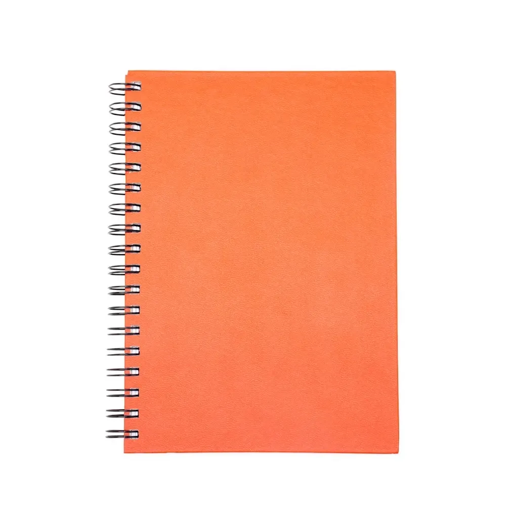 Caderno Cromato 23x16 personalizado laranja