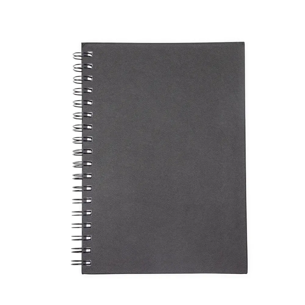 Caderno Cromato 23x16 personalizado preto