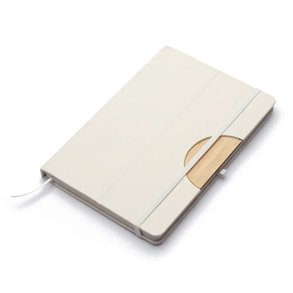 Caderno Ecológico com Bambu e Suporte para Celular personalizado