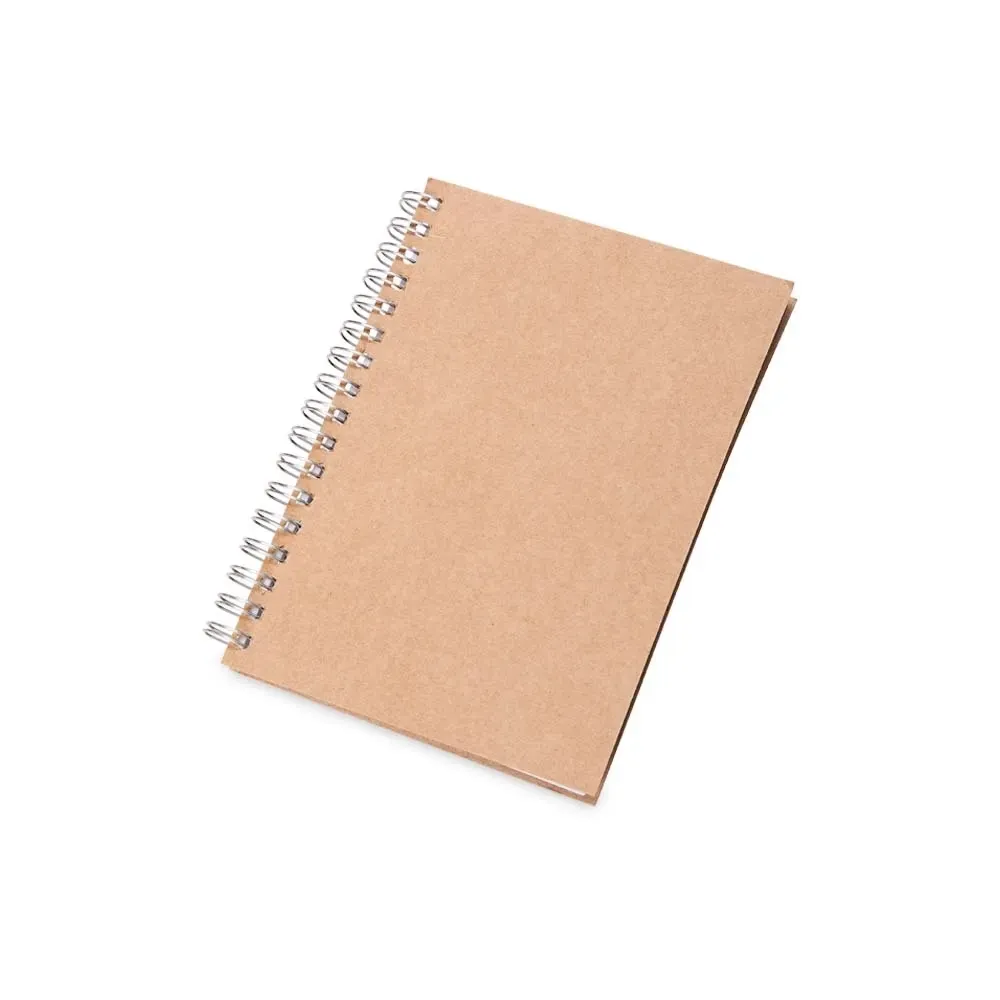 Caderno Ecológico Mini Kraft com Wire-o personalizado