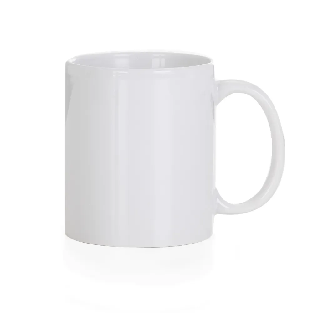 Caneca cerâmica 330ml branca personalizada