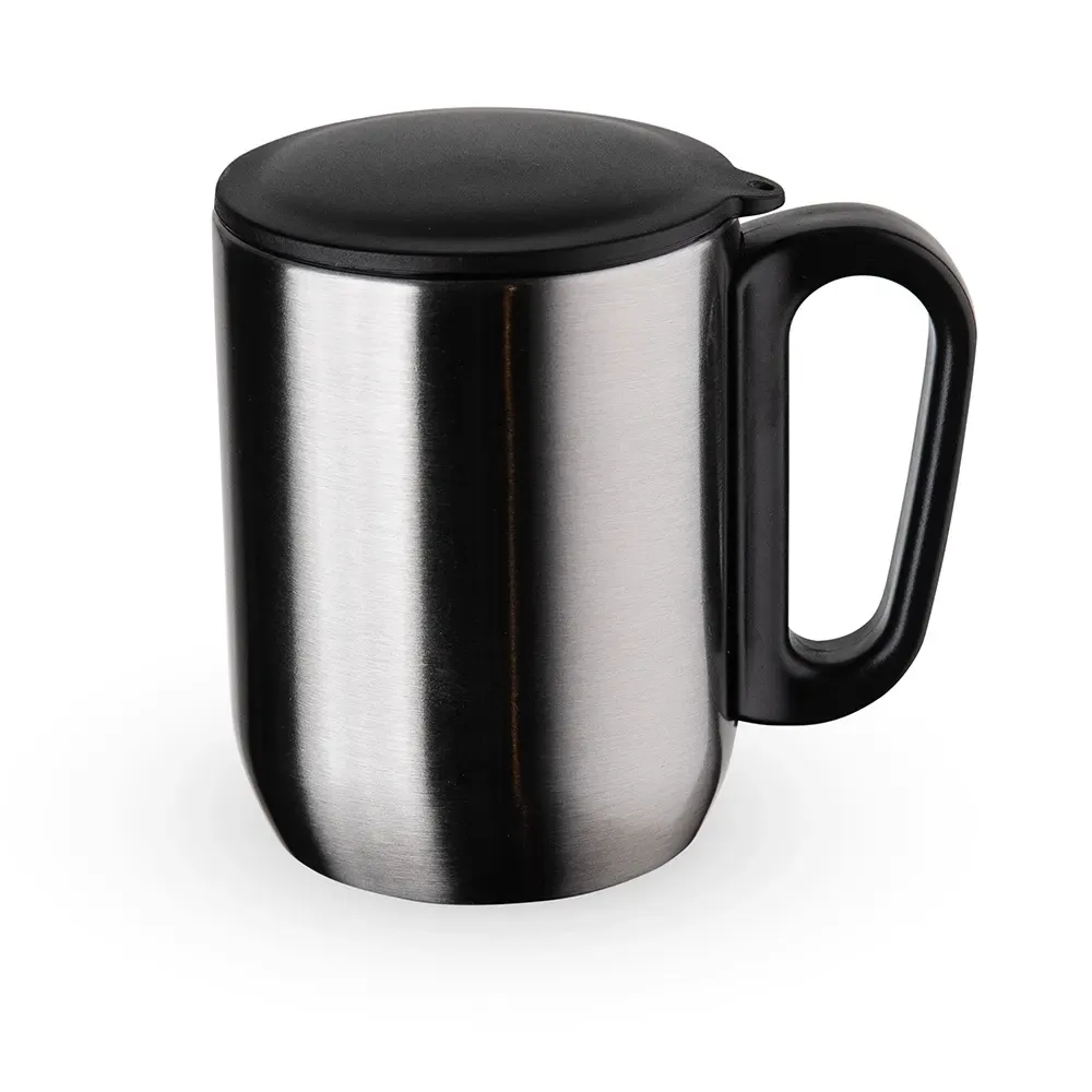 Caneca térmica inox 230ml base EVA cor inox personalizada