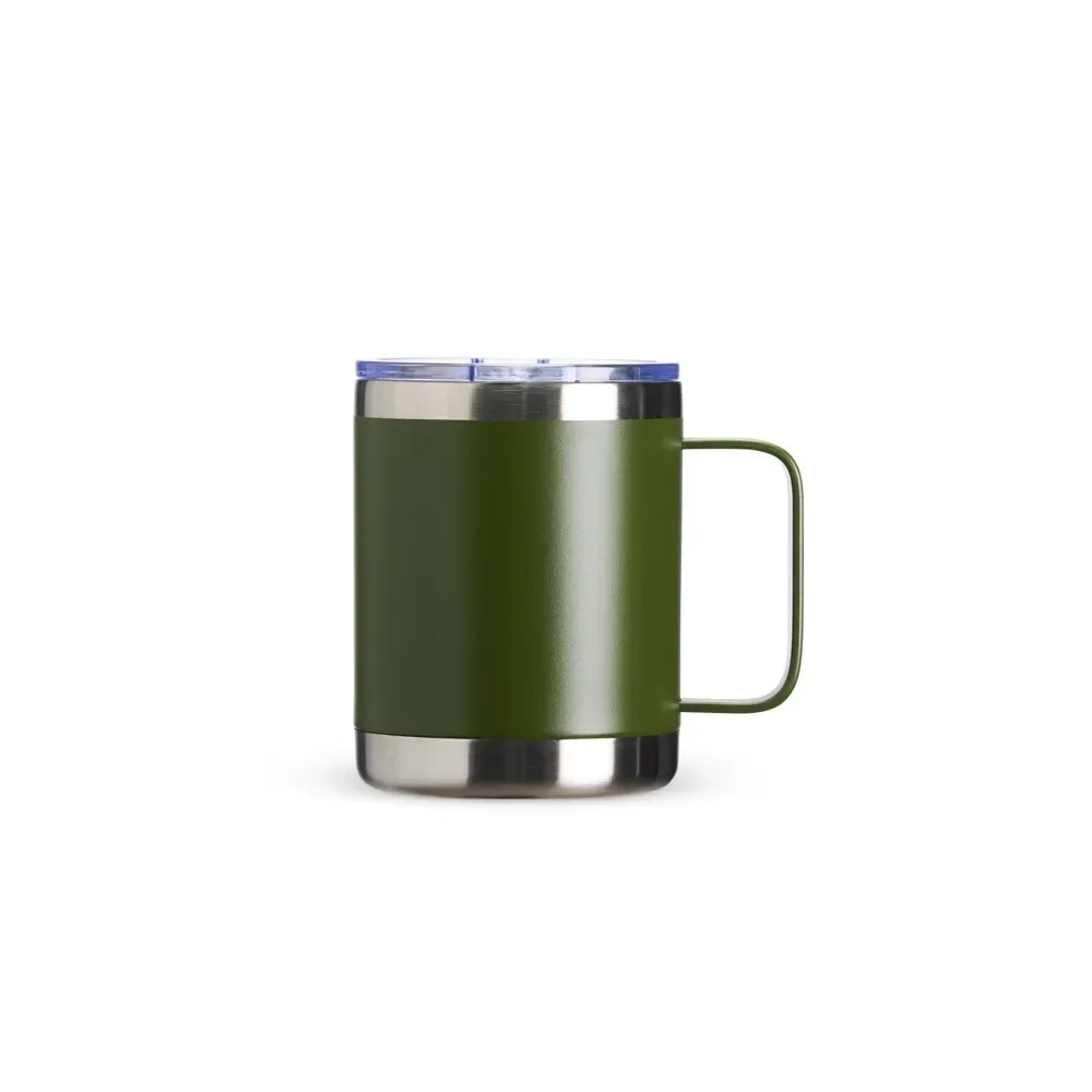Caneca térmica inox 350ml verde personalizada