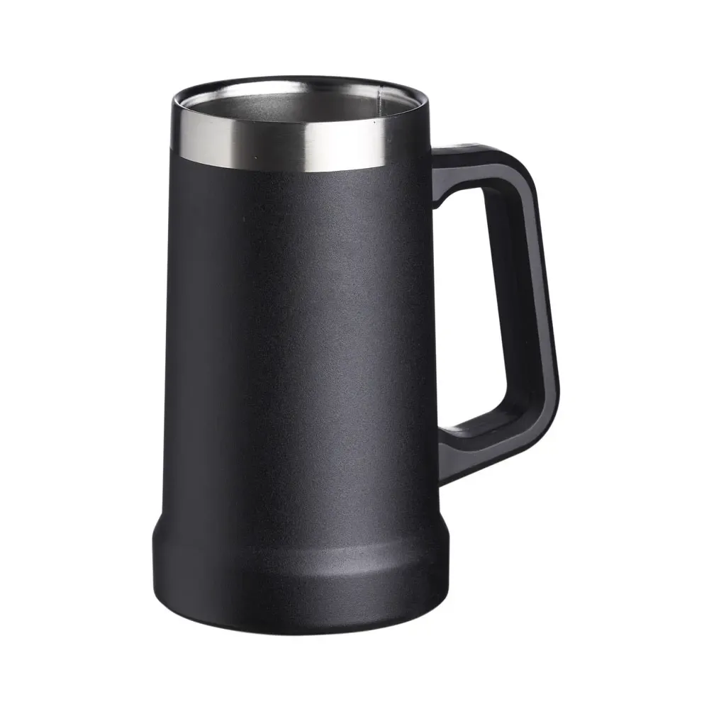 Caneca térmica inox 700ml preta personalizada