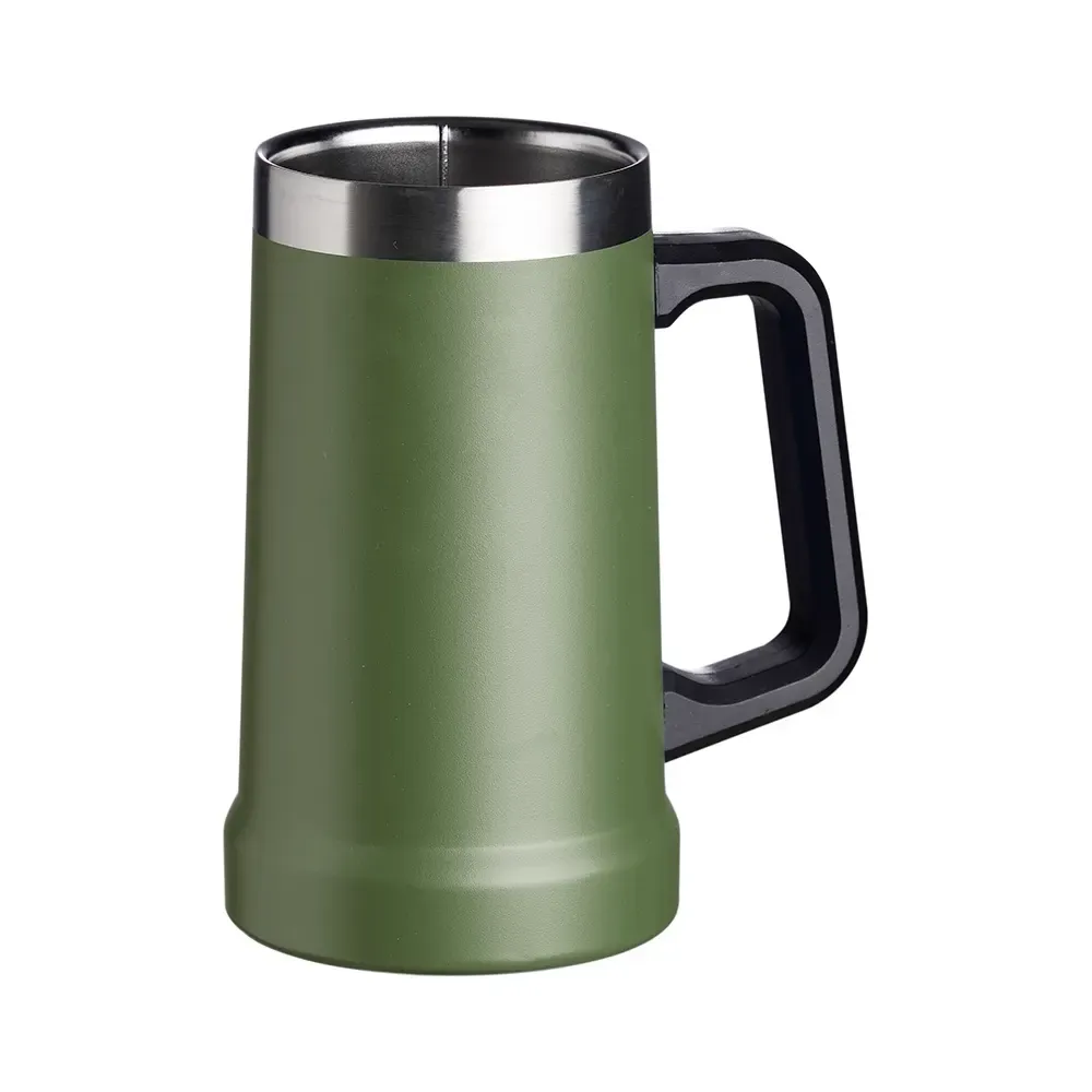 Caneca térmica inox 700ml verde personalizada