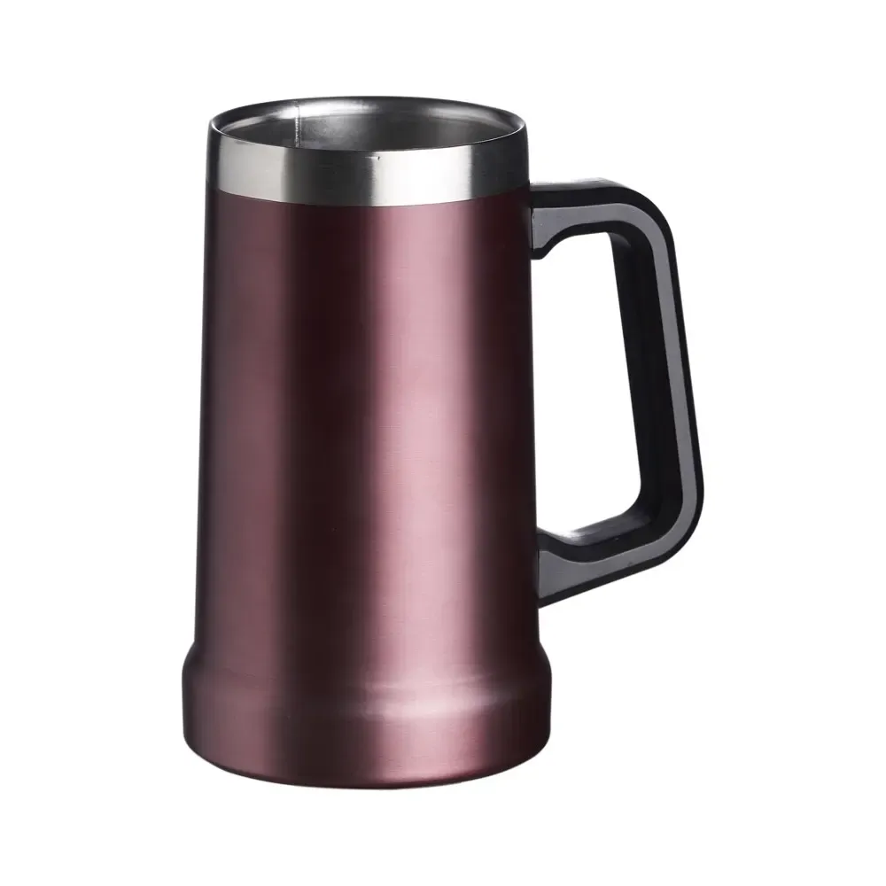 Caneca térmica inox 700ml vermelha personalizada