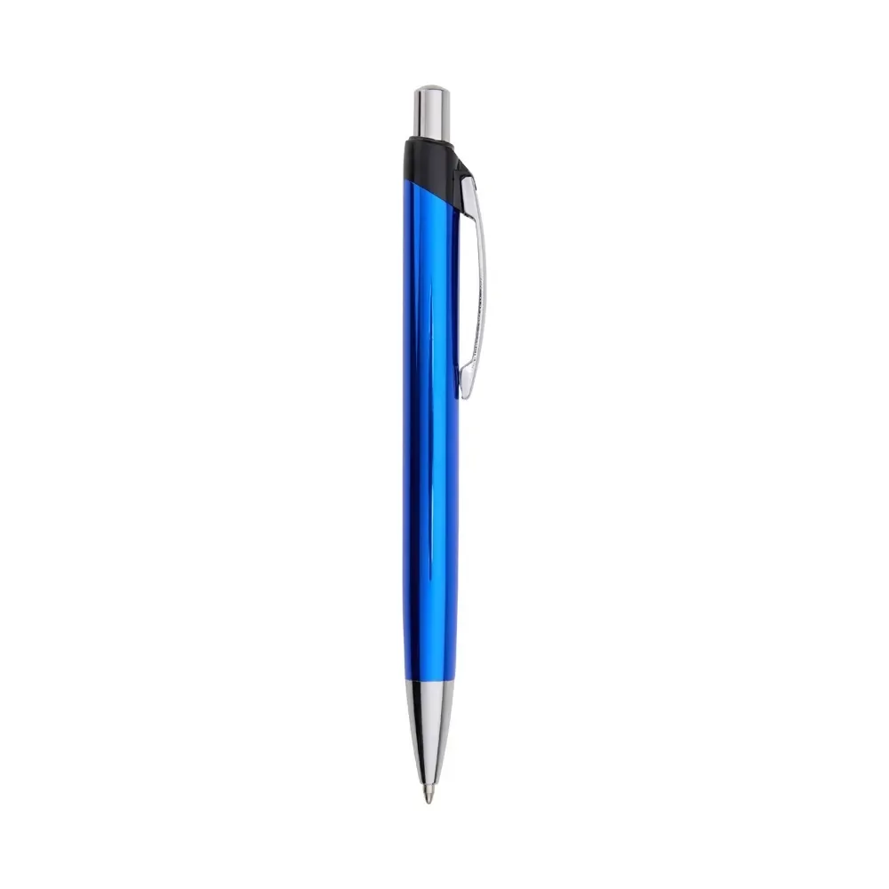 "Caneta Metal Personalizada Clássica 11 Cores azul"