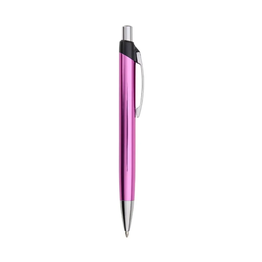 "Caneta Metal Personalizada Clássica 11 Cores rosa"