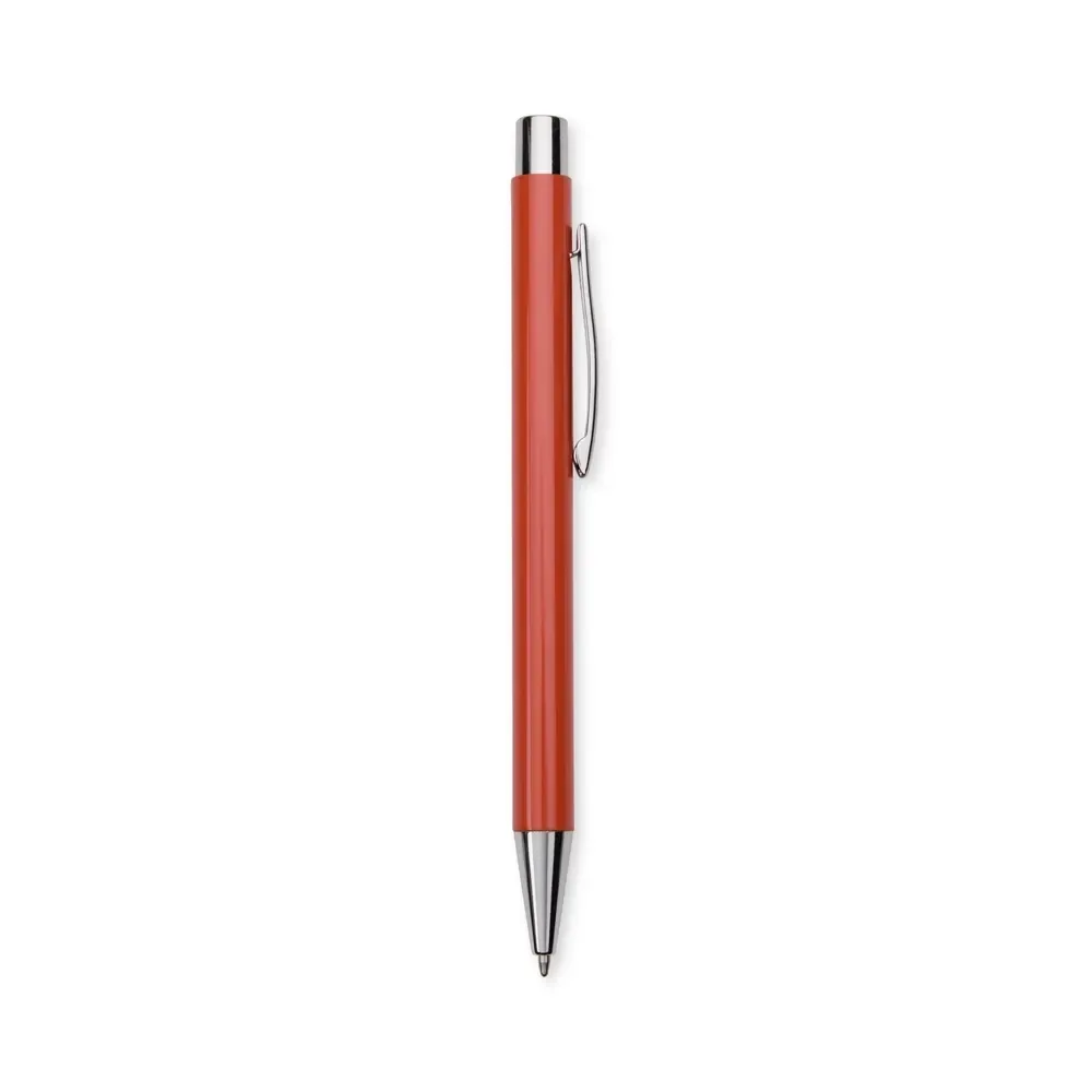 "Caneta Metal Personalizada 14 Cores laranja 2"