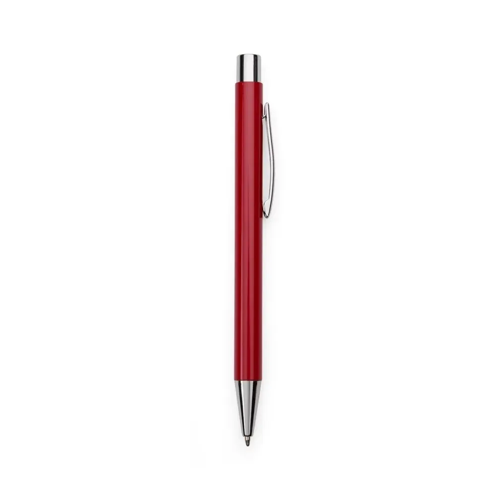 "Caneta Metal Personalizada 14 Cores vermelho"