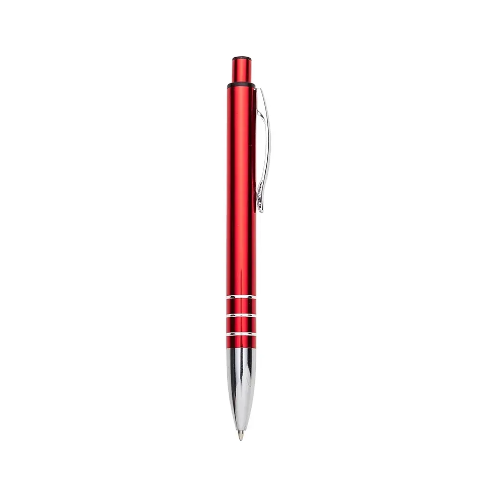 Caneta executiva personalizada metal cor vermelho