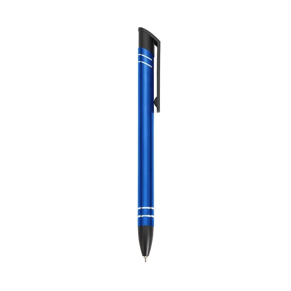 Caneta metal personalizada azul