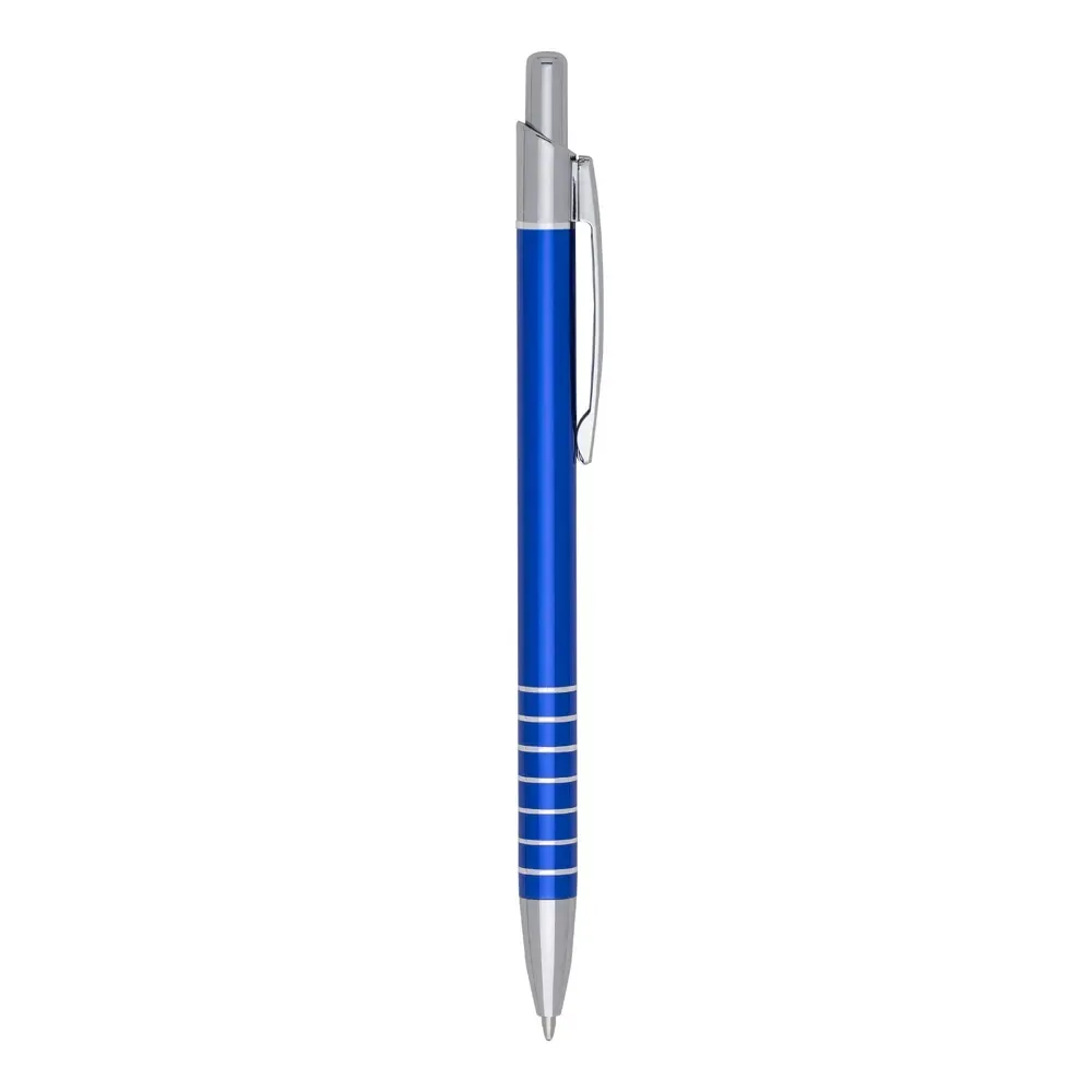 Caneta executiva personalizada metal cor azul