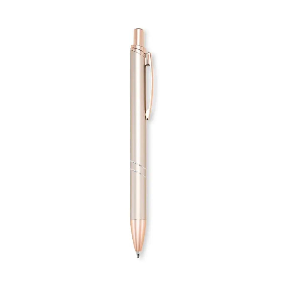 Caneta metal personalizada champagne