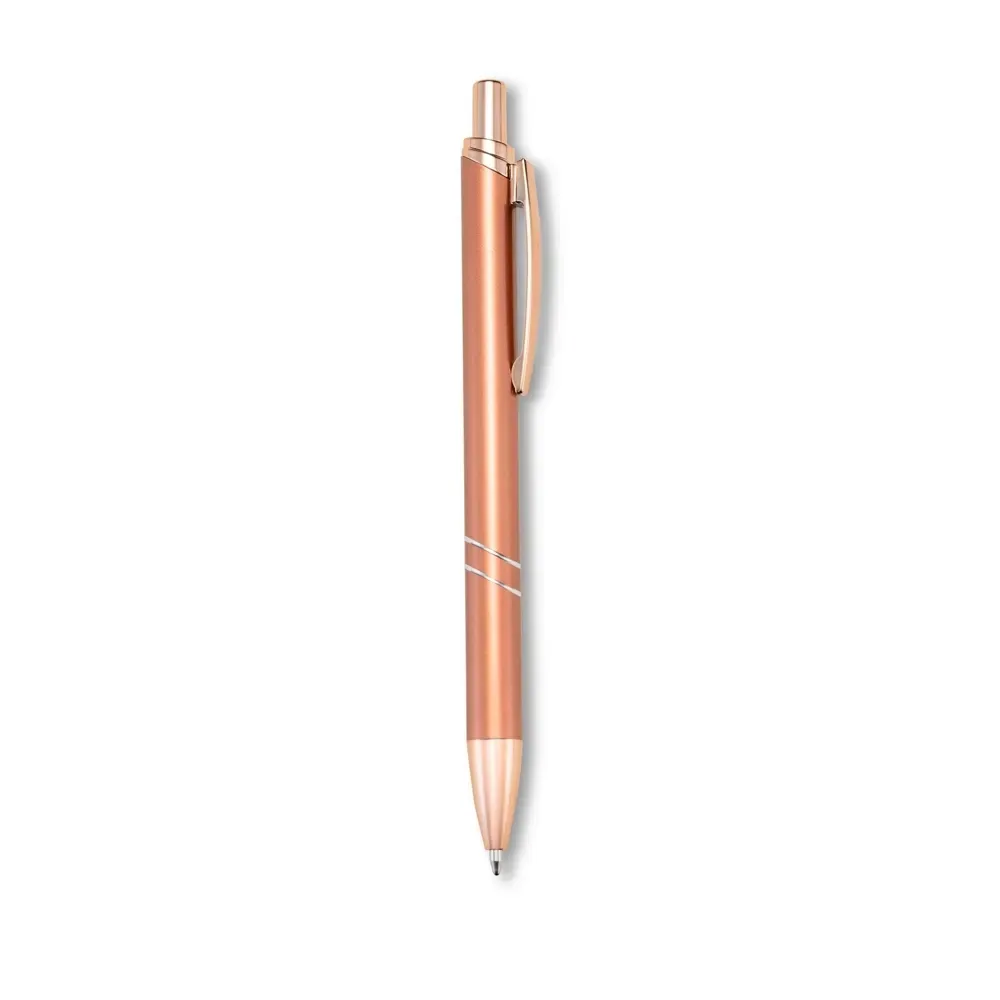 Caneta metal personalizada rosé