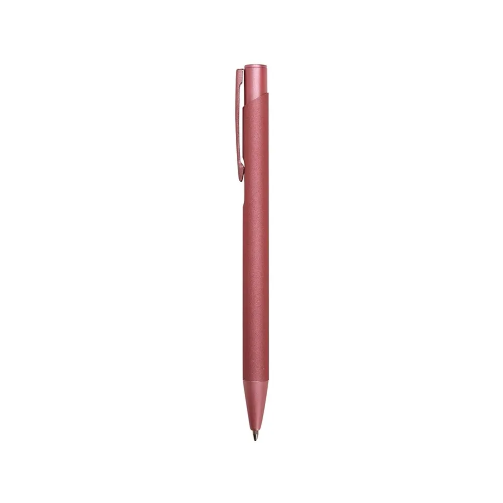 Caneta Metal Ampla Área de Gravação personalizada rosa