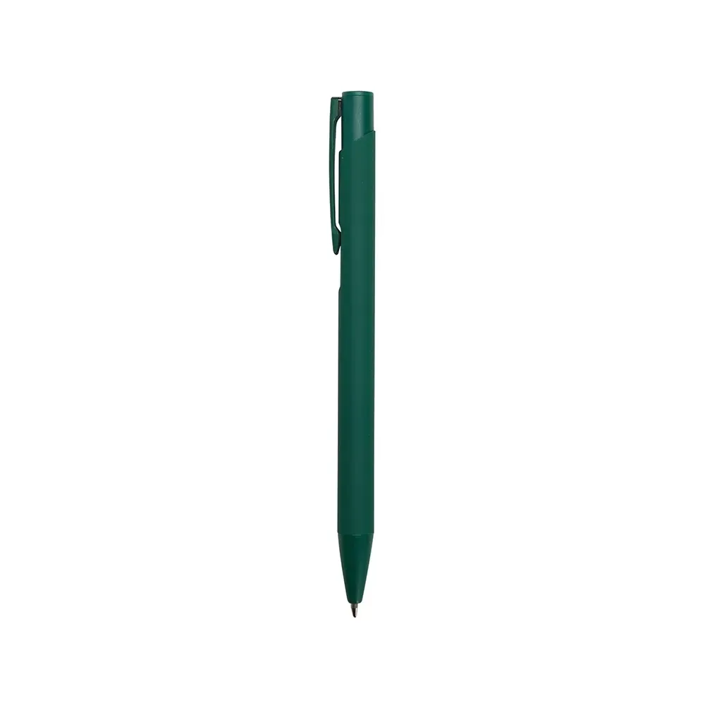 Caneta Metal Ampla Área de Gravação personalizada verde