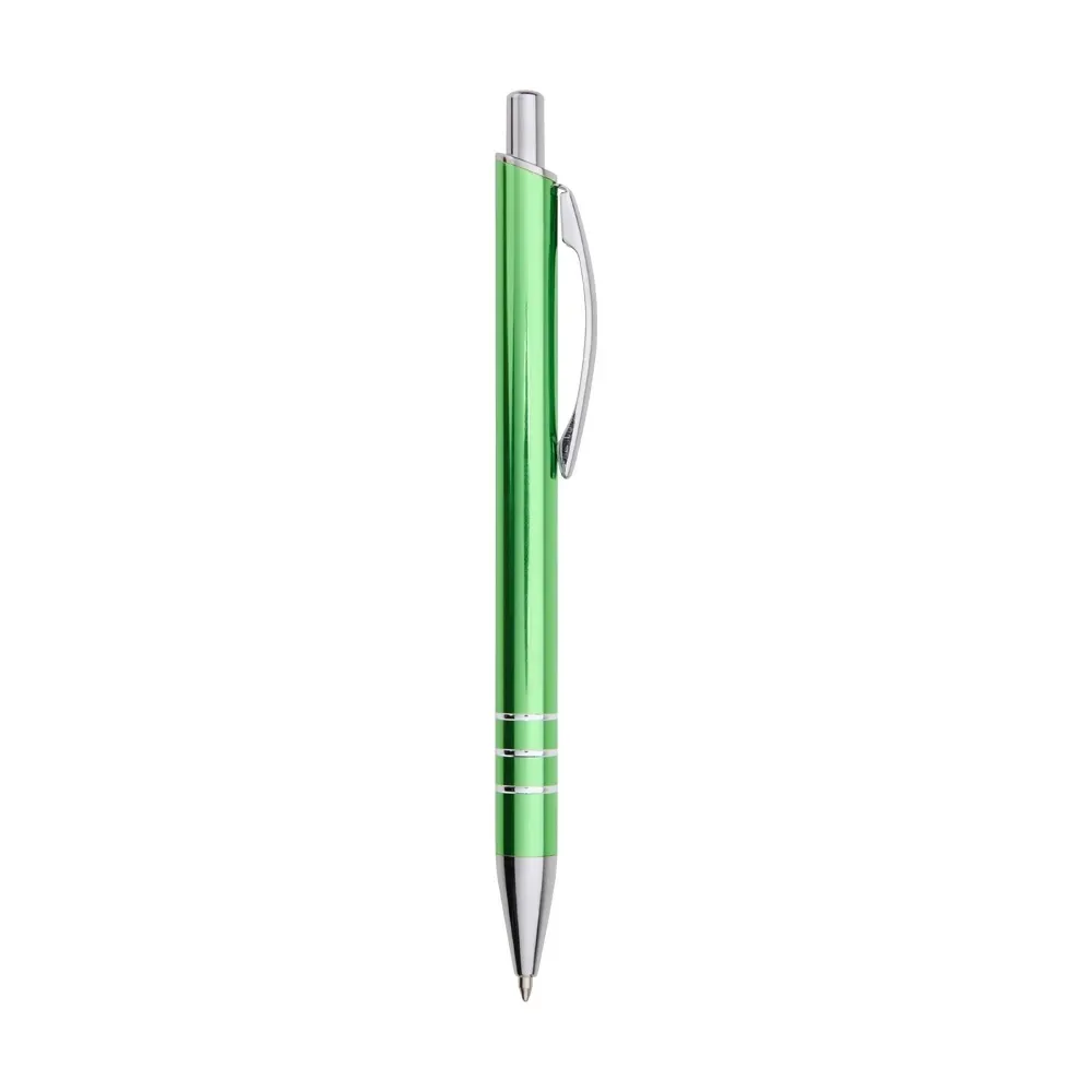 Caneta metal personalizada ampla variedade de cores verde