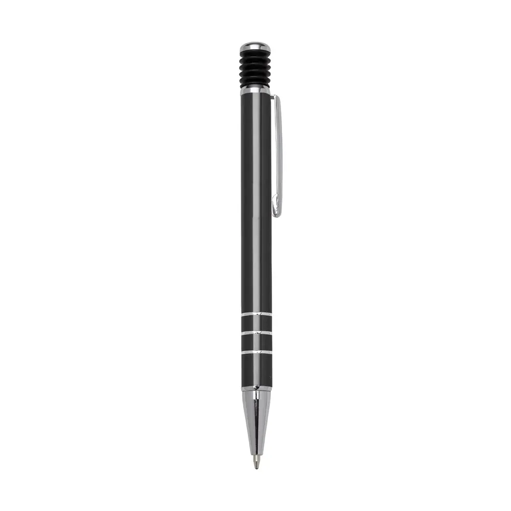 Caneta executiva personalizada metal cor cinza