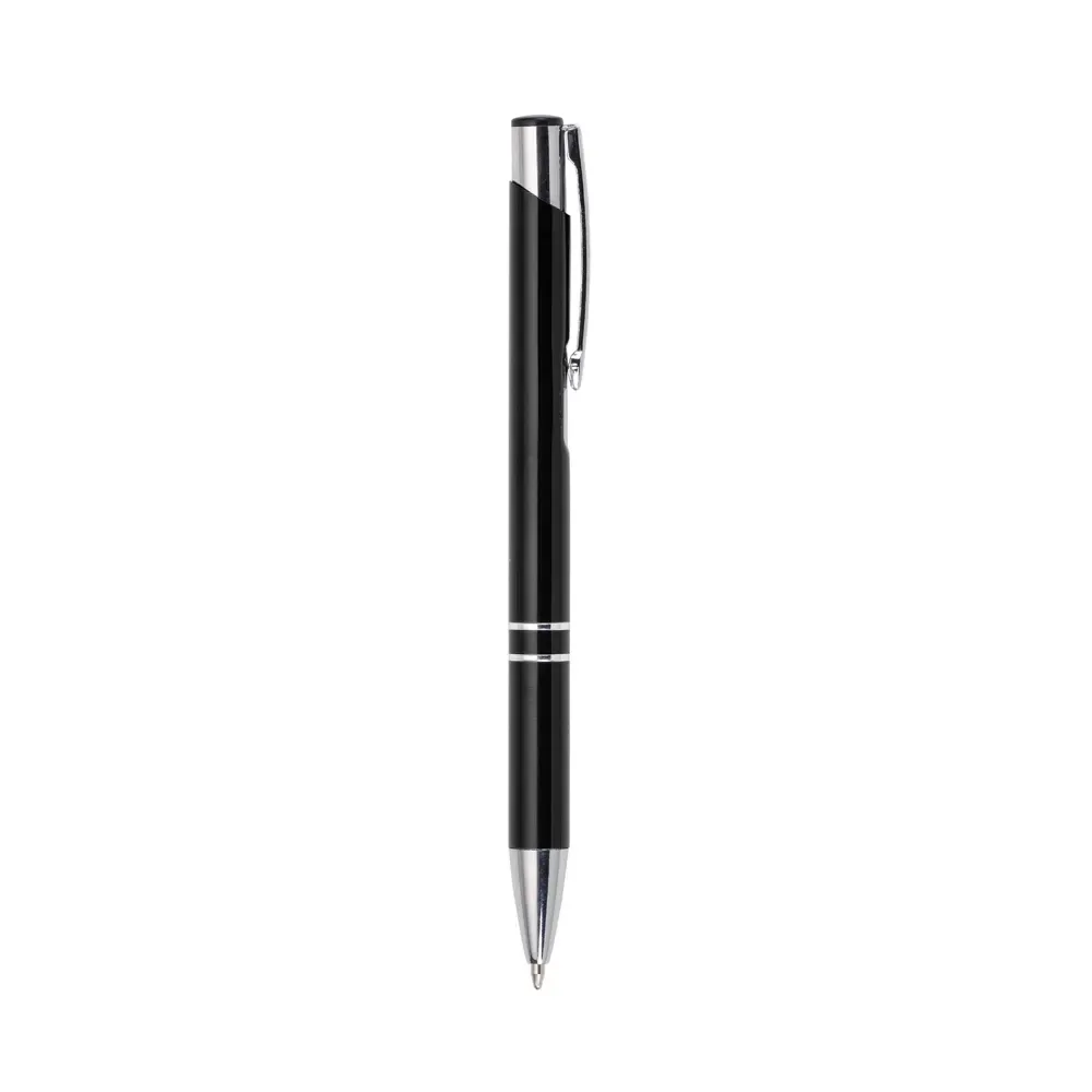 Caneta executiva personalizada metal clique cor preto