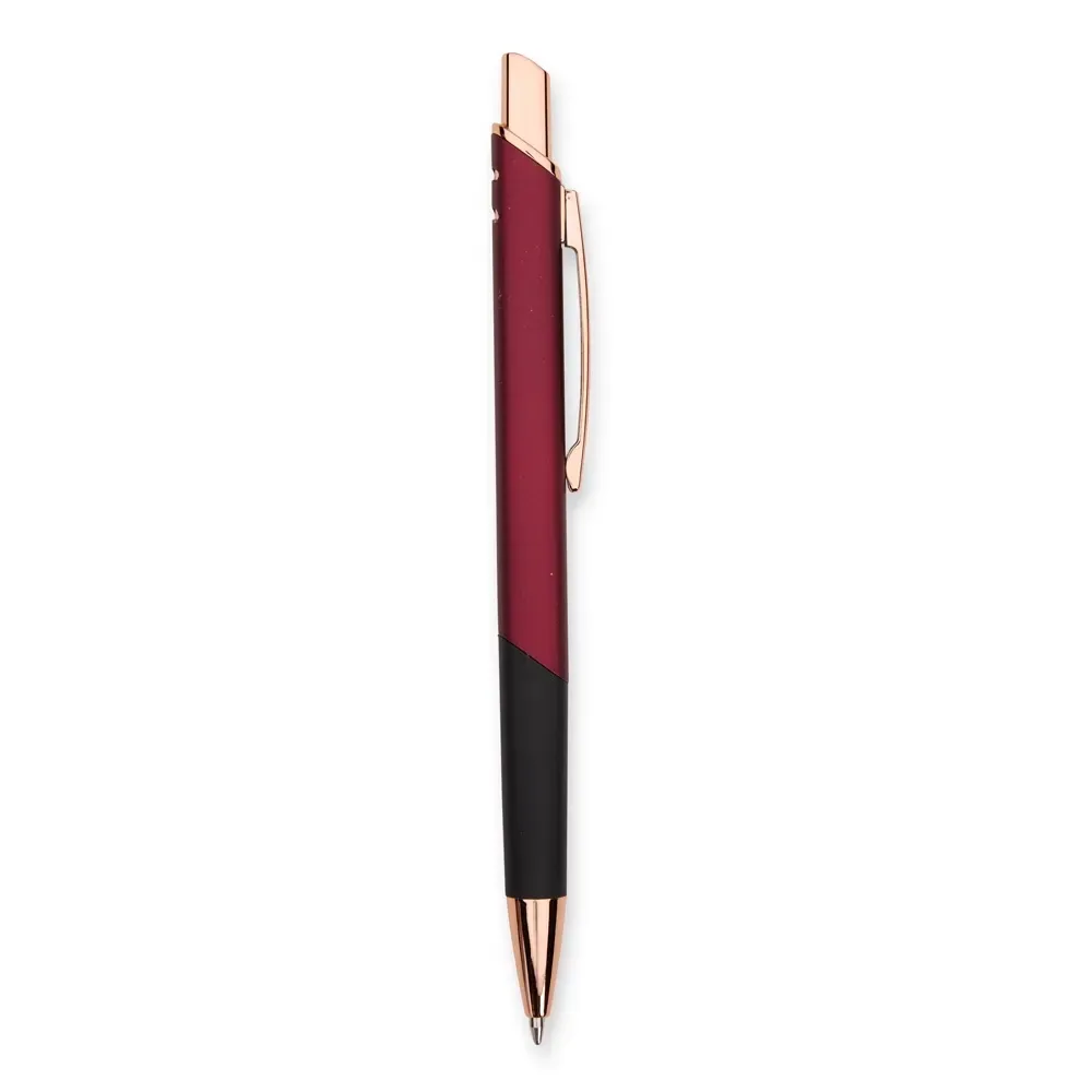 Caneta Metal Corpo Inteiriço personalizada vermelho