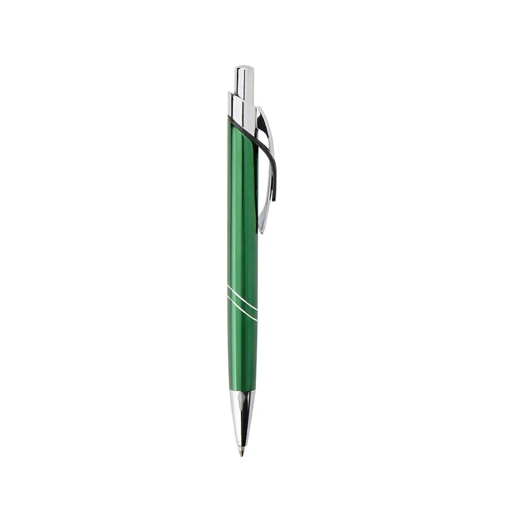 Caneta Metal Corpo Robusto personalizada verde