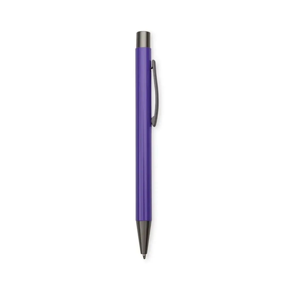 "Caneta Metal Personalizada para o Dia a Dia roxo"