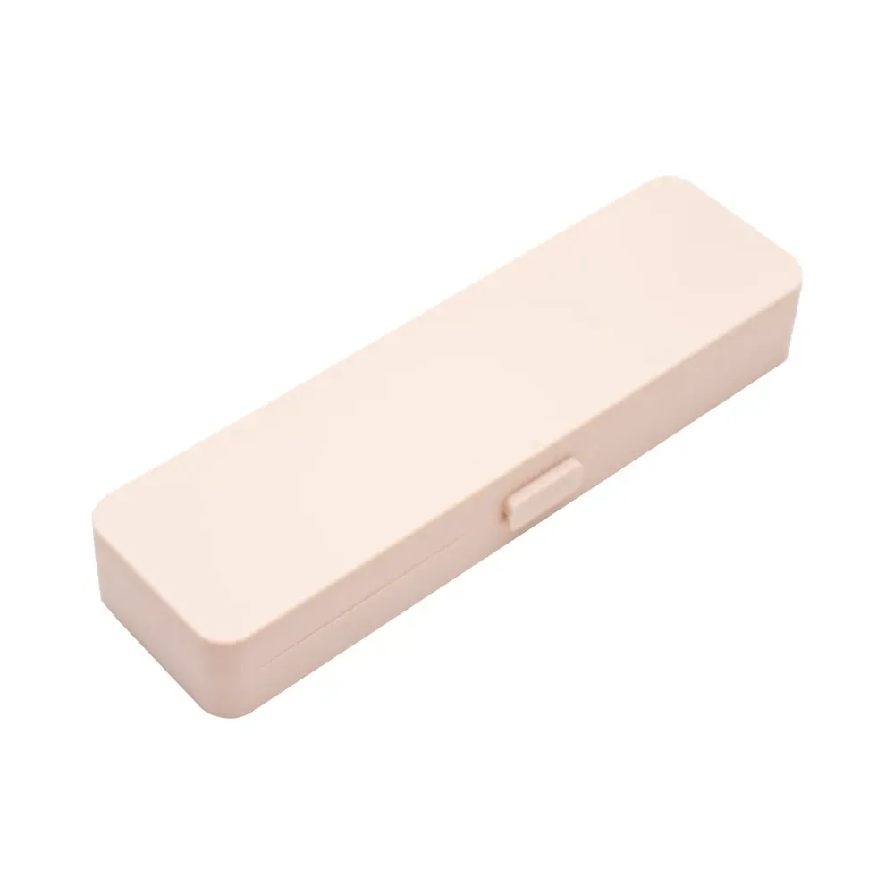 Caneta Metal personalizada com estojo plástico rosa