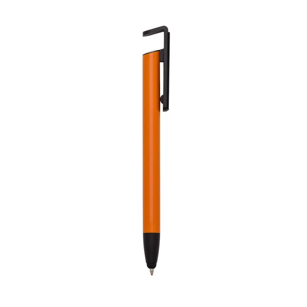Caneta Metal Multifunções personalizada laranja