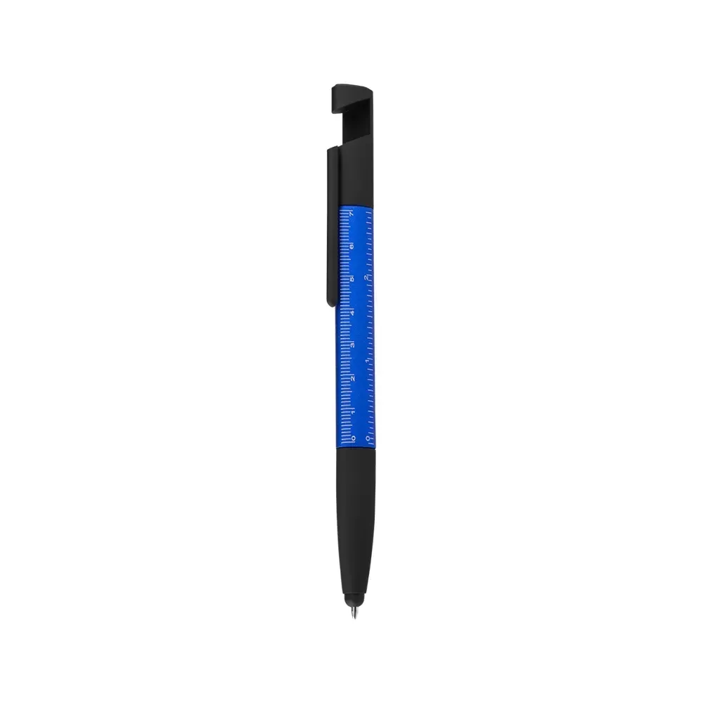 Caneta Metal Multifunções personalizada azul