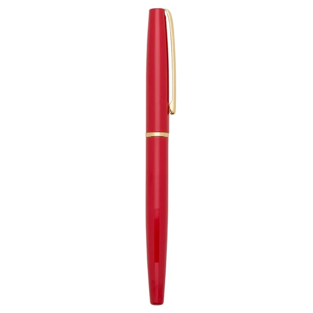 Caneta Metal Roller personalizada vermelha