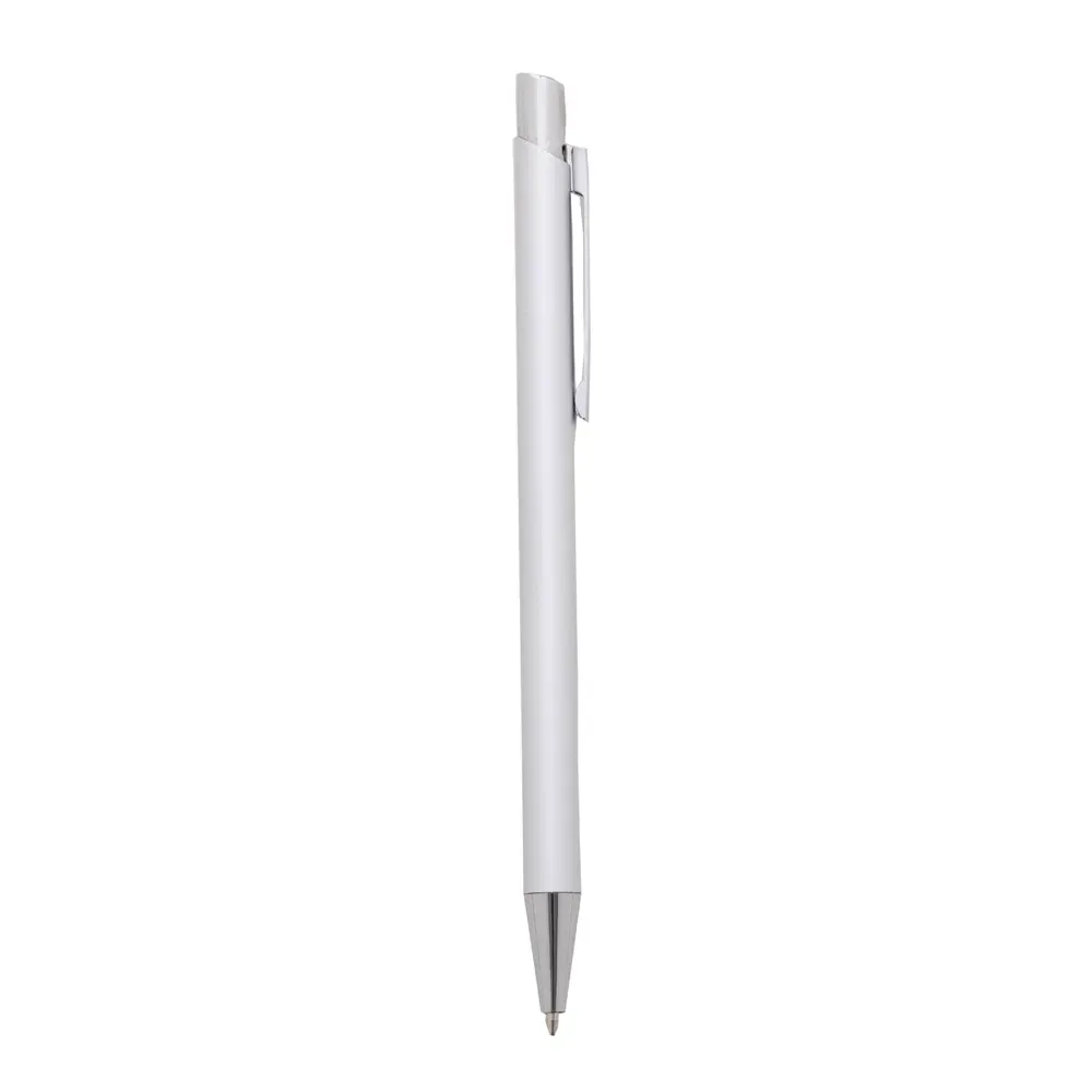 Caneta Metal Slim personalizada prata