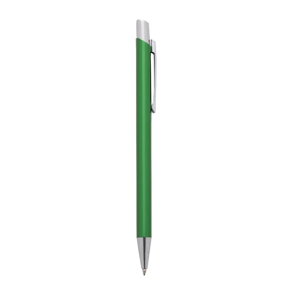Caneta Metal Slim personalizada verde